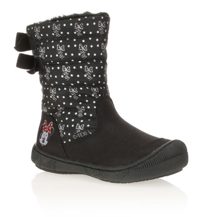 Minnie Apres Ski Bebe Et Enfant Fille Noir Cdiscount Chaussures Minnie Apres Ski Bebe Et Enfant Fille Noir Cdiscount Chaussures