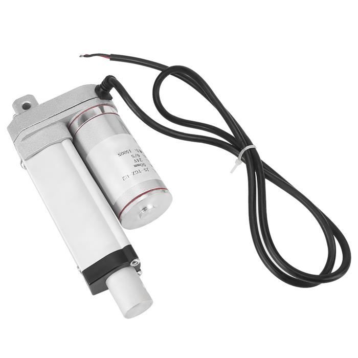 Actionneur Linéaire électrique 12V 6000N - Course Jusqu'à 500mm - Pour Portail, Fenêtre, Lit Motorisé, Domotique - 13