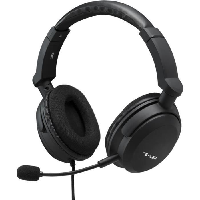 Casque Gaming Rgb The G-lab - Compatible Pc, Ps4, Xboxone - Blanc