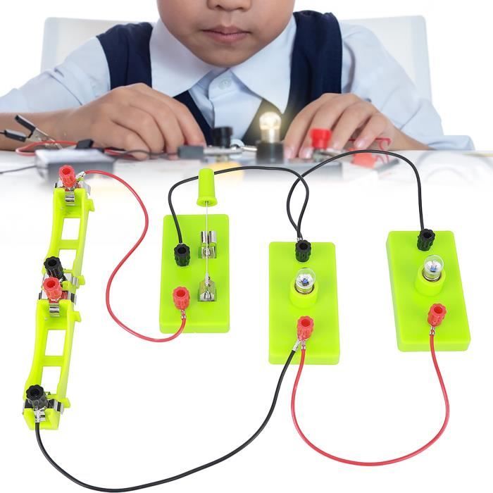 Kit Scientifique Piles à Fruits - Expérience éducative électronique Pour Enfants - Jeu Montessori Physique Chimie