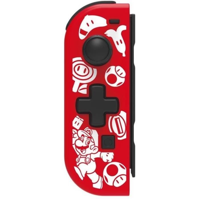 Manette gauche D-Pad Super Mario - HORI - Nintendo Switch - Motif Mario - Rouge
