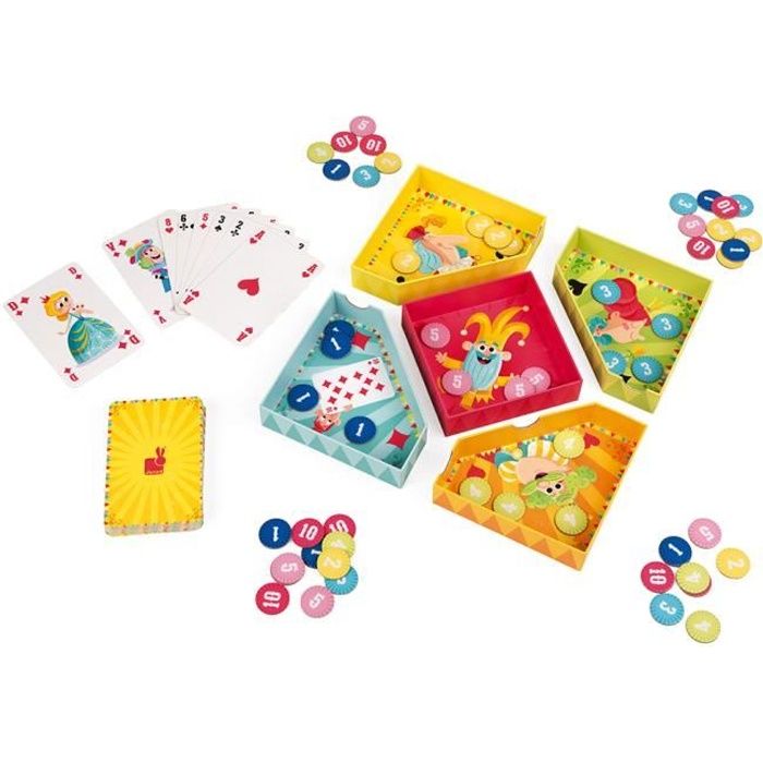 JANOD Jeu du Nain Jaune carrousel Dès 5 Ans Cdiscount Jeux Jouets