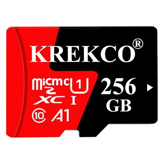 Carte Micro SD 256 Go – Vitesse Lecture 140 Mo/s, écriture 120 Mo/s – Compatible 4K/8K, Drone, Appareil Photo - 13