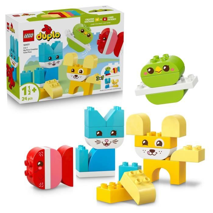 LEGO® DUPLO® My First 10477 Les jolis animaux créatifs 3 en 1 - vue 3