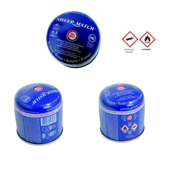 Capsule GAZ 190g Butane Réchaud Camping