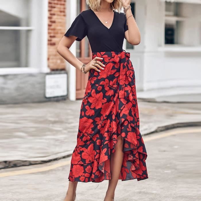 Robe cache coeur imprimée online