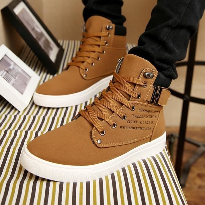 Chaussures montantes à lacets on sale