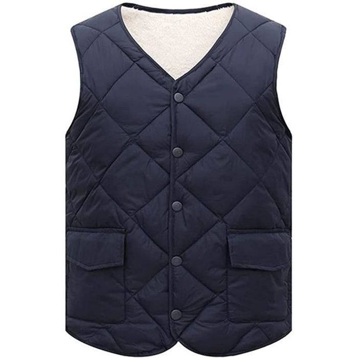 Veste sans manche homme hiver Clearance