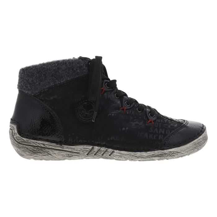 Boots rieker femme noir 2025
