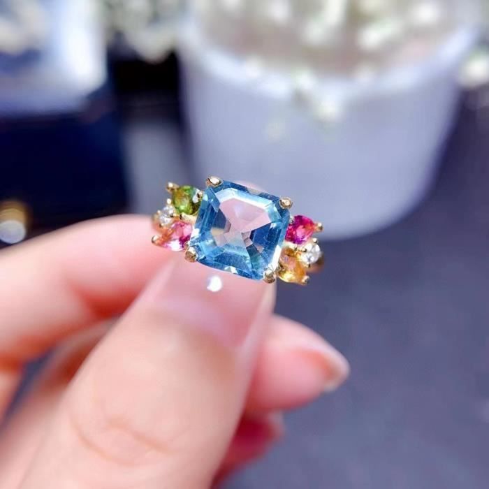 Bague plaqué or diamant deals