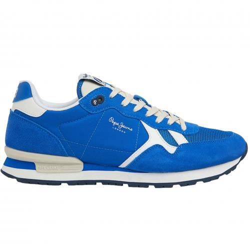 Basket Pepe jeans homme PMS30924 549 PEPE JEANS Bleu Homme