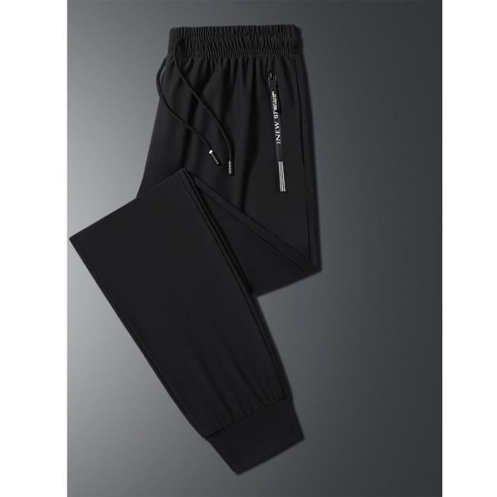 Bermuda Homme Été Randonnée Séchage Rapide Taille Élastique Respirant Multi-Poches - Marron