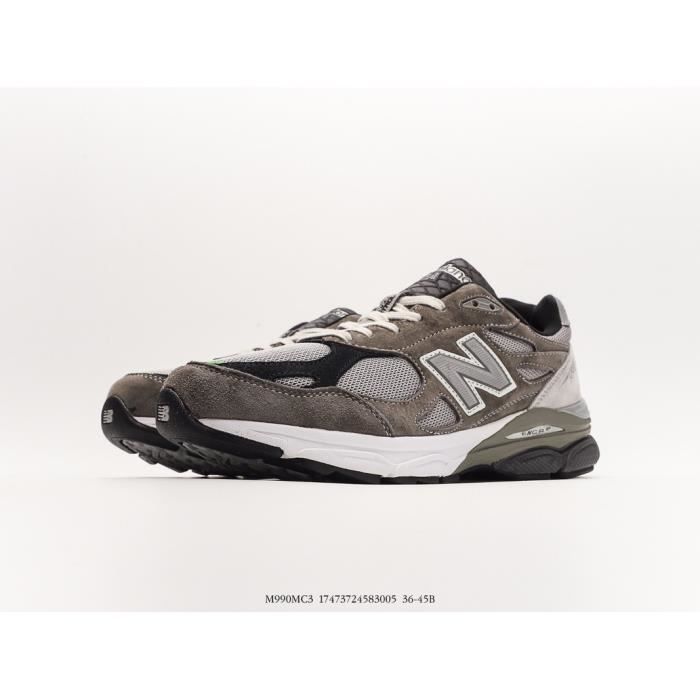 New Balance NB 990 V3 W990GL3 GANSO Gray Homme Femme Chaussures Entrainement de Sport Gray Cdiscount Chaussures