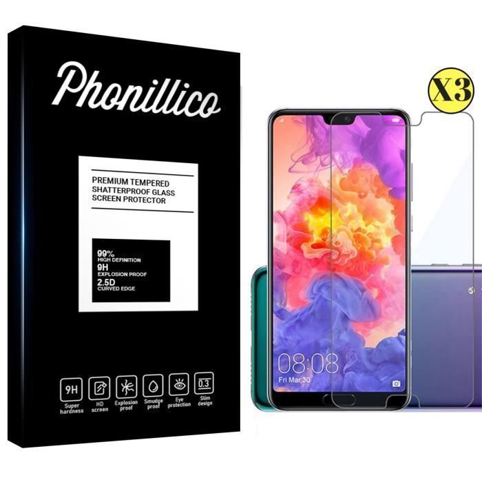 Film De Protection écran Verre Trempé 3D Intégral Pour Huawei P20 Lite/P10/P9 - Neuf
