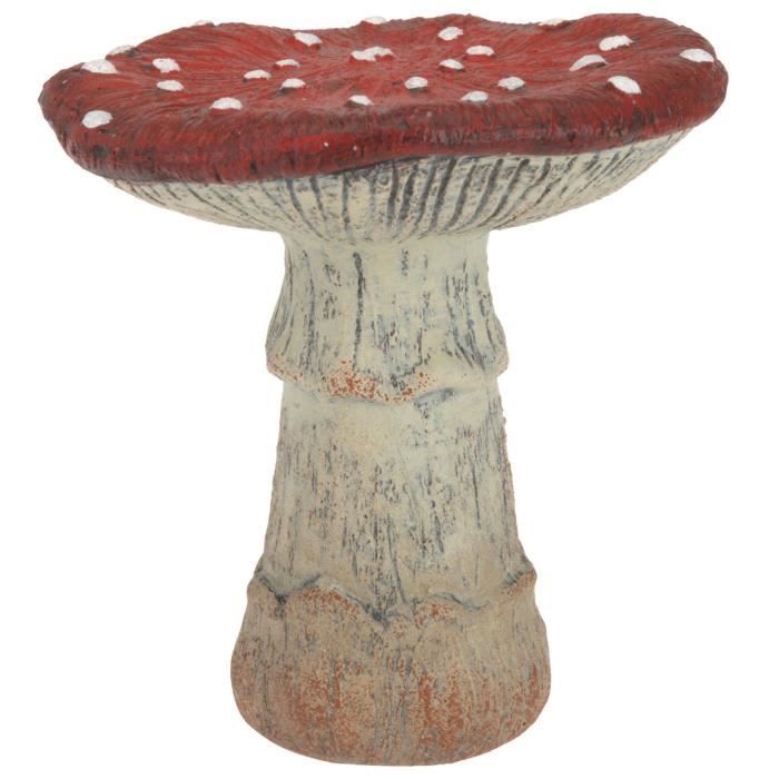 Décoration de jardin champignon 19,5 cm