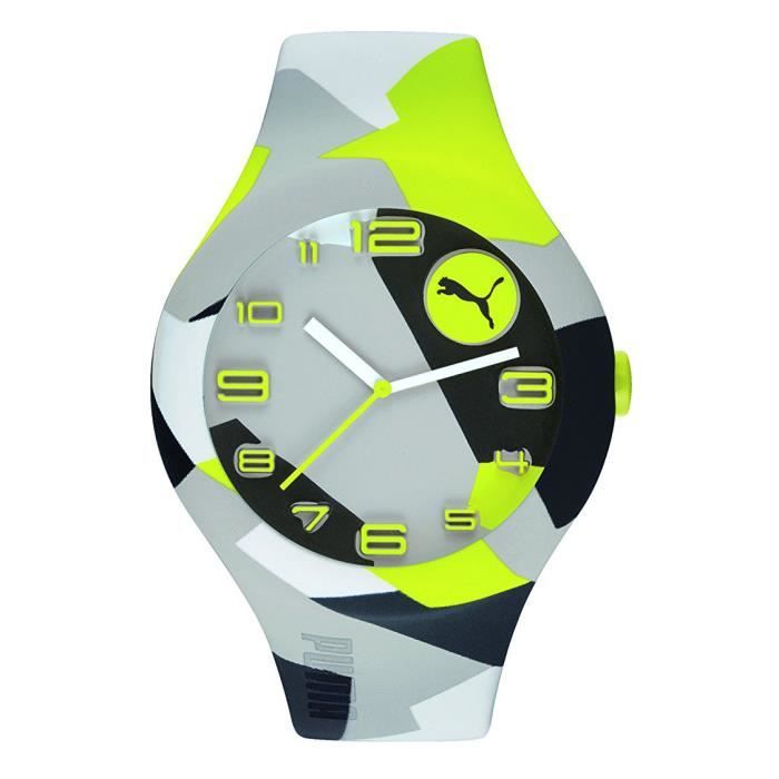 Puma Montre Analogique pour Homme movement Quartz en Silicone