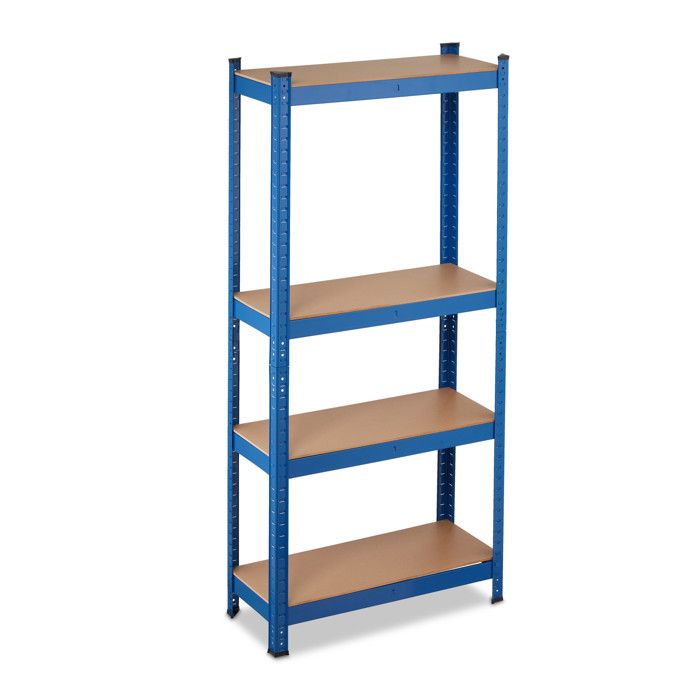 Étagère charge lourde 150 cm bleue 100330470 Cdiscount Maison