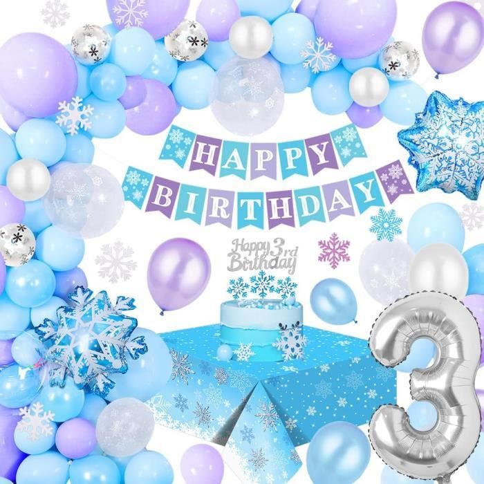 26 Décorations Gâteau Reine Des Neiges - Toppers Cupcake, Flocons, Étoiles, Cœurs