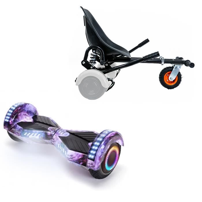 GeekMe Hoverboard avec siège Camouflage, go-karting pour Enfants, Haut GeekMe Hoverboard avec siège Camouflage, go-karting pour Enfants, Haut