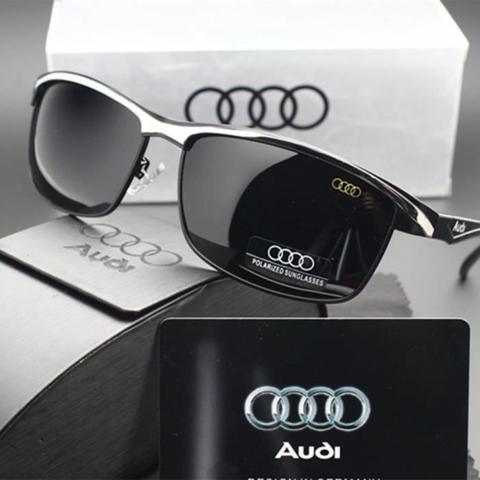 Audi 2 Lunettes de soleil Polariseur mode homme Lunettes de soleil