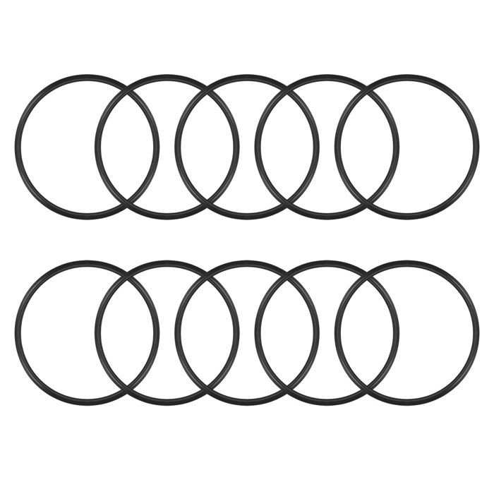 8 Anneaux Soudés Inox 40mm - Joints Toriques Métalliques Pour Suspension, Décoration Et Bricolage