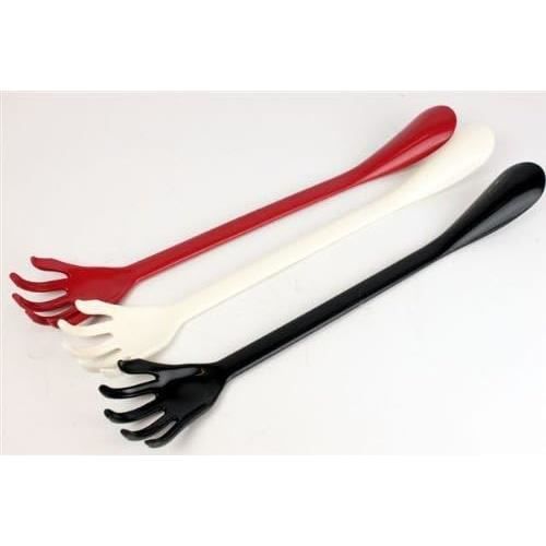 2-en-1 Chausse-Pied Long + Gratte-Dos Masseur – 48 Cm, Plastique Souple Durable, Aide à La Mobilité Pratique Pour Seniors & Personnes à Mobilité Réduite