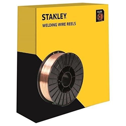 Fil fourré STANLEY D.09mmx100 02kg Aciers de carbone Rond Couronne Monoconducteur