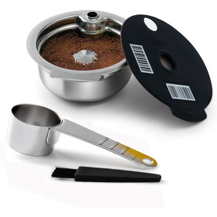 Tamper à Café Namvo - Acier Inoxydable Pour Dosettes Tassimo Réutilisables