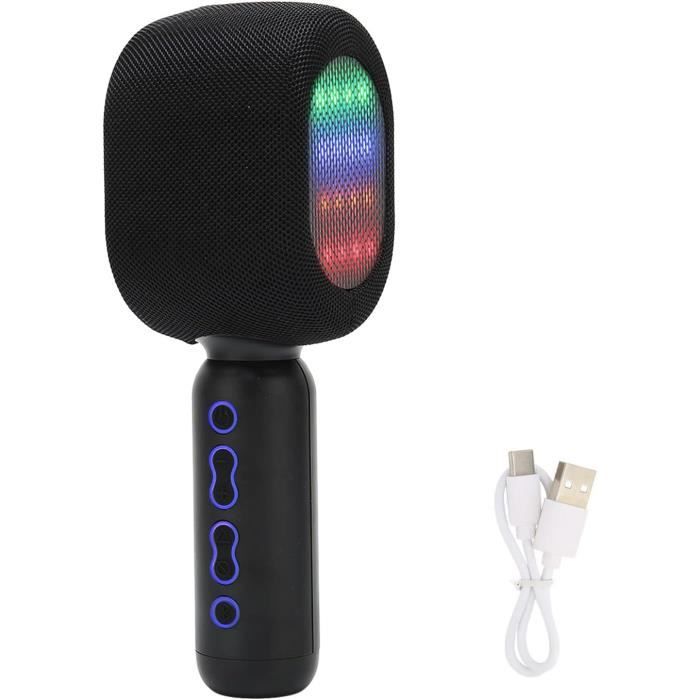 Bontempi Microphone karaoké avec effet lumineux