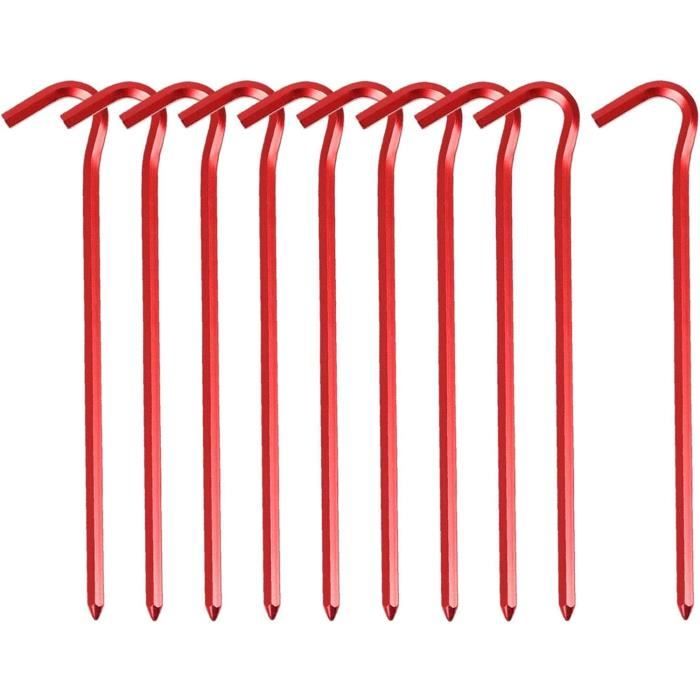 Moonmama Piquets De Sol En Acier Pour Tentes, Piquets D