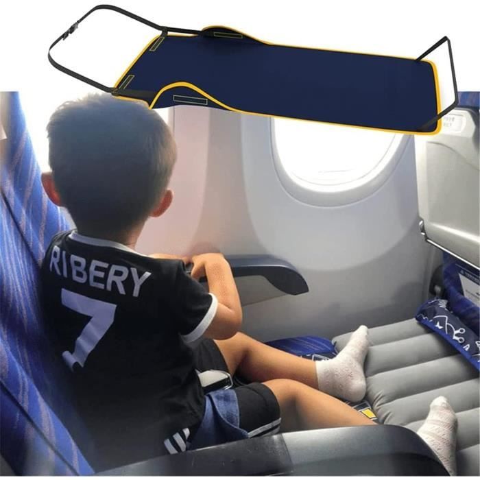 Lit D'avion Portable Pour Bébé Et Tout-petit - Repose-pieds Et Sangle De Sécurité - Léger Et Facile à Installer