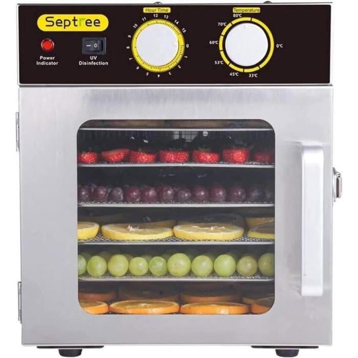 Sèche-Aliments Électrique Déshydrateur De Fruits Machine Déshydrateur ...