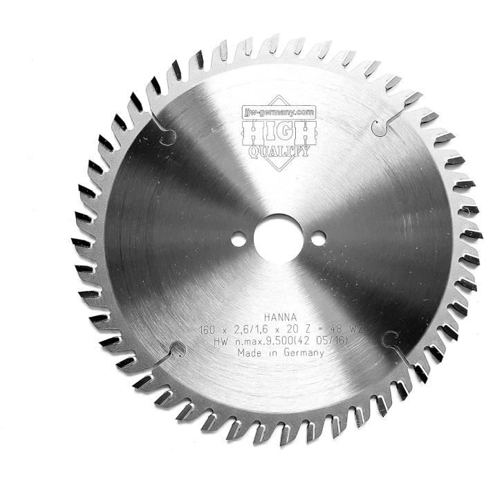 Lame De Scie Circulaire HM/Widia 210mm X 80mm Alésage - 40 Dents - Neuf - Rodejohann