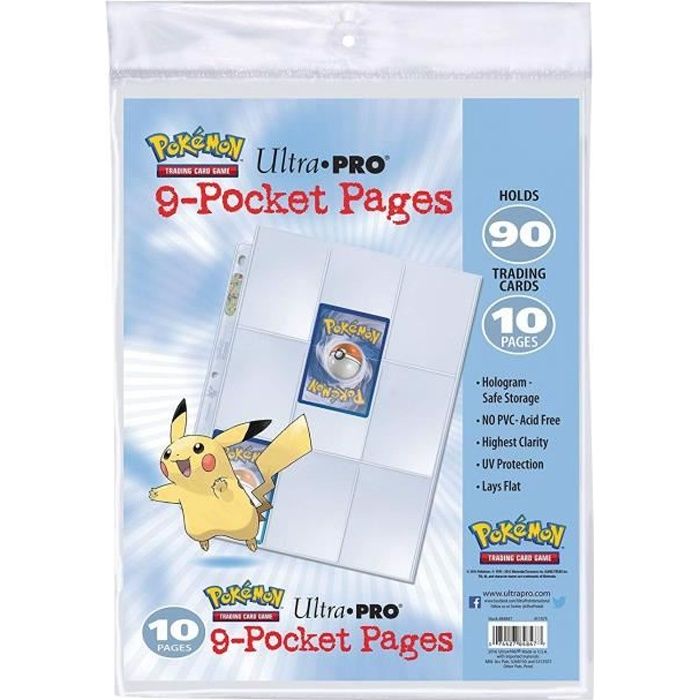 Classeur Pokémon Pikachu 2 - Ultrapro - Accessoires - Ultra Pro