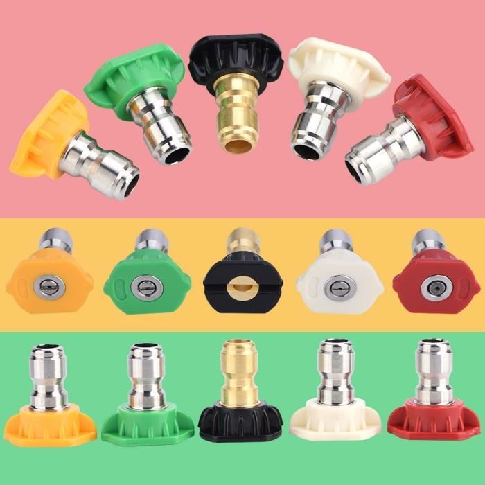 Lot De 5 Buses Quick Connect Pour Nettoyeurs Haute Pression