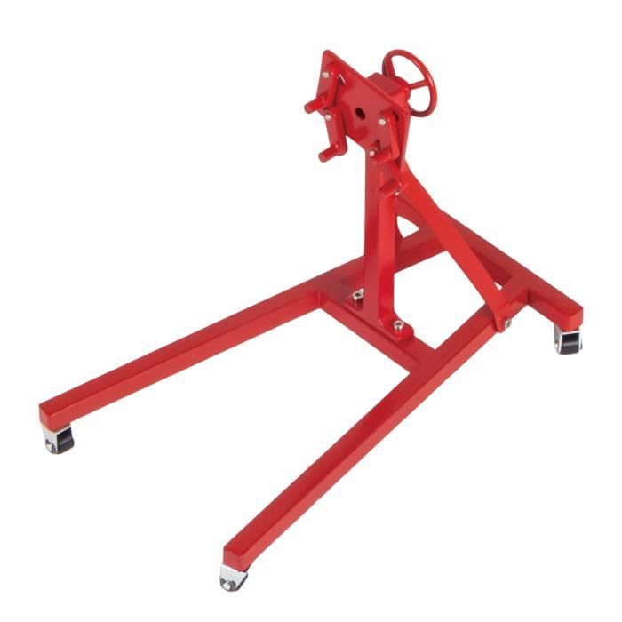 VINGVO Support de moteur RC RC Engine Crane Hanger Model Motor Repair Flip Bracket Stand Décoration universelle pour véhicule à