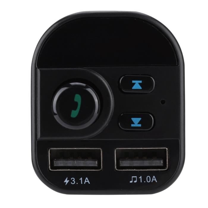 Kit main libre voiture Bluetooth sans fil téléphone Lecteur MP3