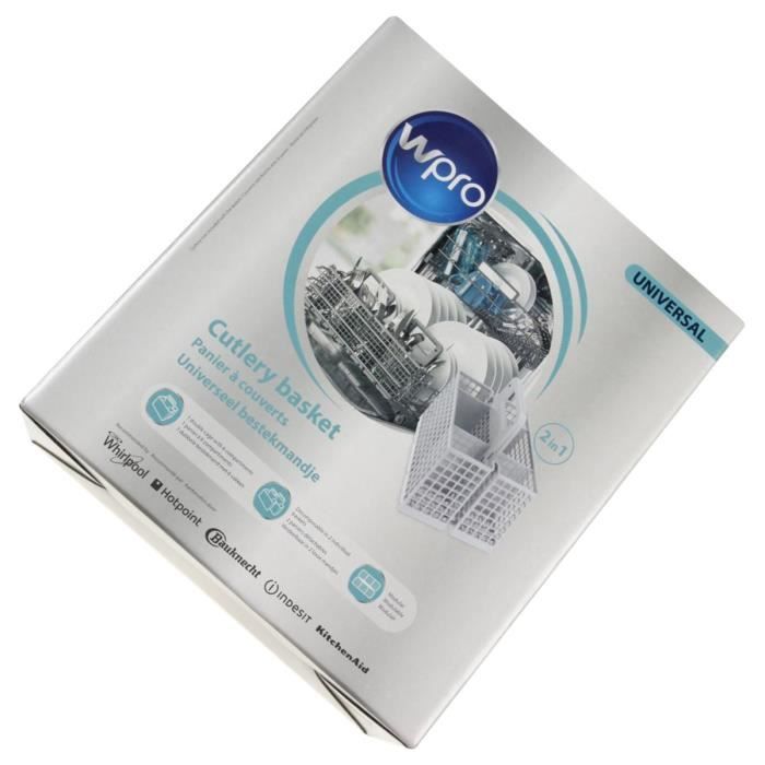 Panier à couverts pour lave-vaisselle - WHIRLPOOL - 481010483607 - Blanc