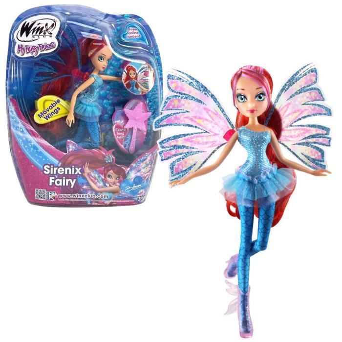 Bloom | Sirenix Fairy Poupée | Winx Club | Fée 28 cm | My Fairy Friend