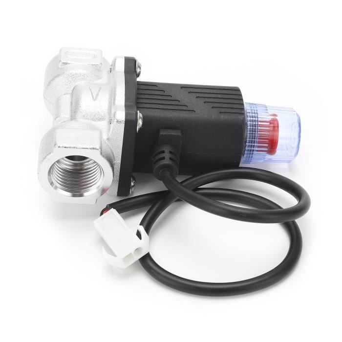 FHE Électrovanne électrique En Plastique 3/8in Connecteur Rapide