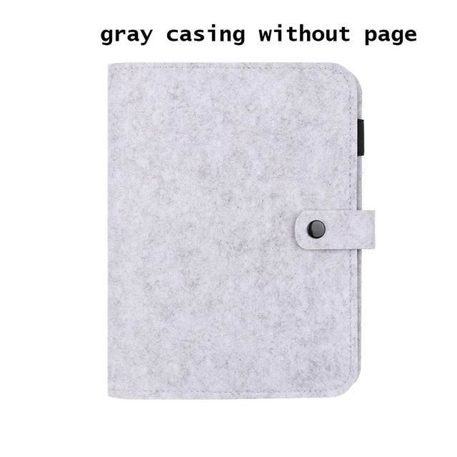 Carnet De Notes A6 à 6 Anneaux - 80 Feuilles 100 G/m² | Doté De 4 Styles (Lignes, Points, Quadrillage, Blanc) - Avec Cadeaux