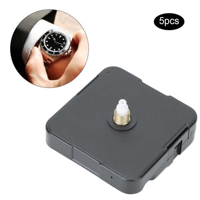 Mouvement à Quartz Ultra-silencieux Pour Horloge Murale DIY - Kit Avec Aiguilles Noir Et Or, Remplacement Facile - 8