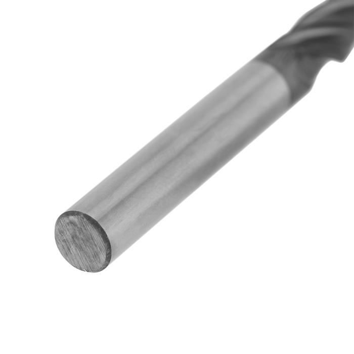 Zoegneer Fraise En Bout Carbure 6MM HRC50 4 Bords Tige Ultra-Longue 150MM - Fraise CNC 6*6D*150
