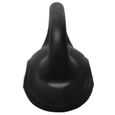 Poids libres/Kettlebell de 24 kg - 24 x 30 x 34 cm - Béton et plastique haute qualité - noir COC-9112571231477-1