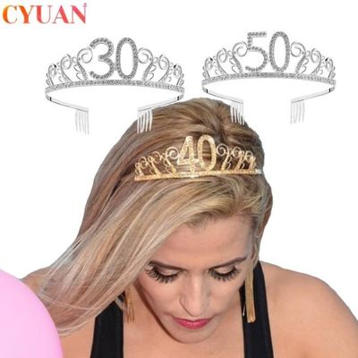 Chapeaux couronne en papier diamant pour enfants et adultes, 2 pièces,  bandeau, décorations de fête prénatale, anniversaire