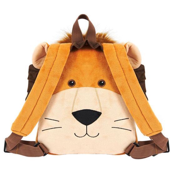 Sac à Dos Peluche Pour Enfant 3-5 Ans - Cartable Doux Avec Doudou Amovible - Idéal Maternelle, Voyage, Petit Cadeau - 4