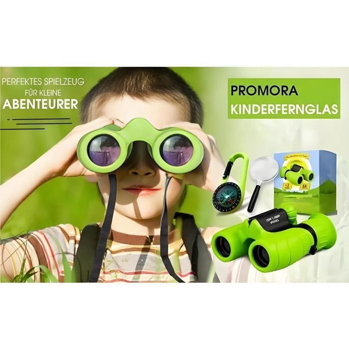 Jumelles Pour Enfants - CIKONIELF - 8x21 - Etanche - Rose