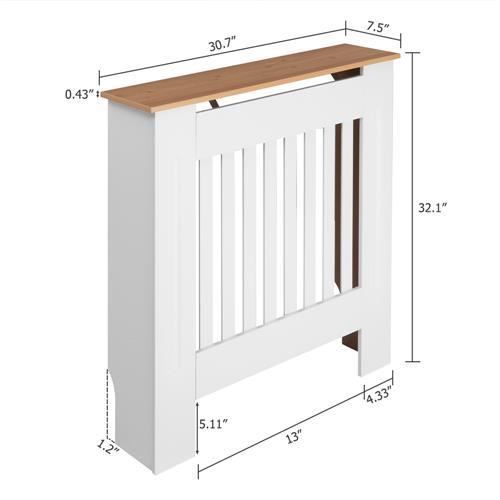 Cache radiateur, Cache radiateur et clim moderne en bois, Cache radiateur,  Caches sur mesure -  Canada