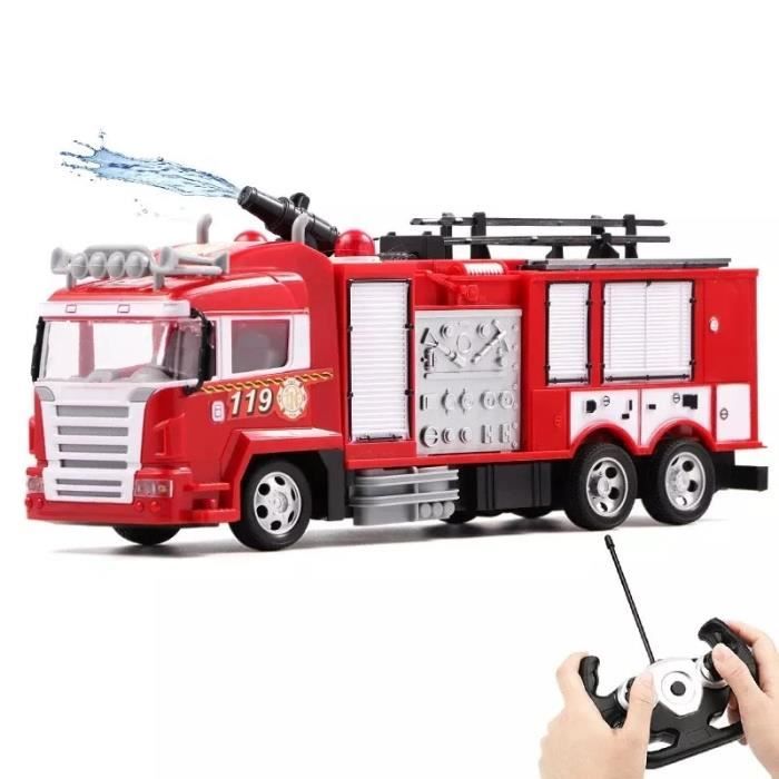 Camion de pompier télécommandé sans fil clearance