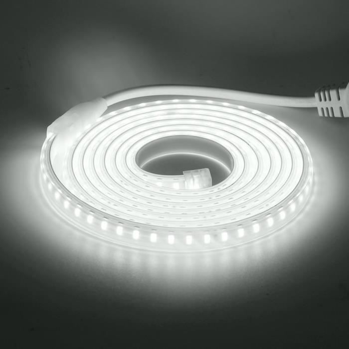 Ruban LED Flexible connecté de jardin - Blanc & Couleur - 4m